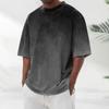 Summer Men's Popular T-shirt Printed Round Neck Short Sleeve T-shirt
