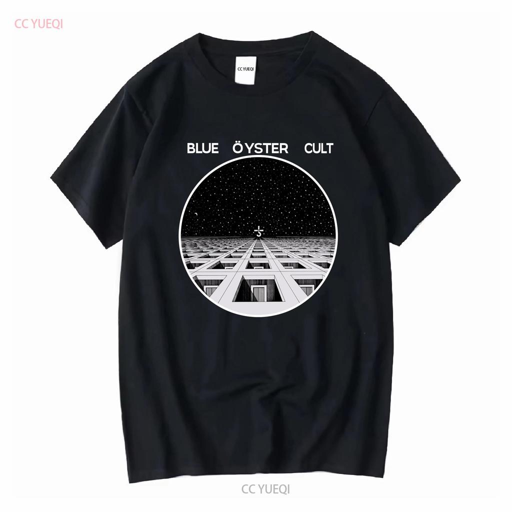 Blue Oyster CulT T Shirt Black S 5XL VN3404 vintage Washed Unisex designer clothes Casual Top For Everyday Wear Stylish fashion