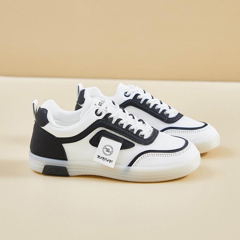 Ins Korean Version Mesh White Shoes Women's Summer New Heightening Student Board Shoes Breathable Casual XQ-G6082