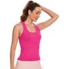 Women's Breathable Lightweight Sleeveless Workout Tank Tops Seamless Racerback Gym Athletic Yoga Shirts