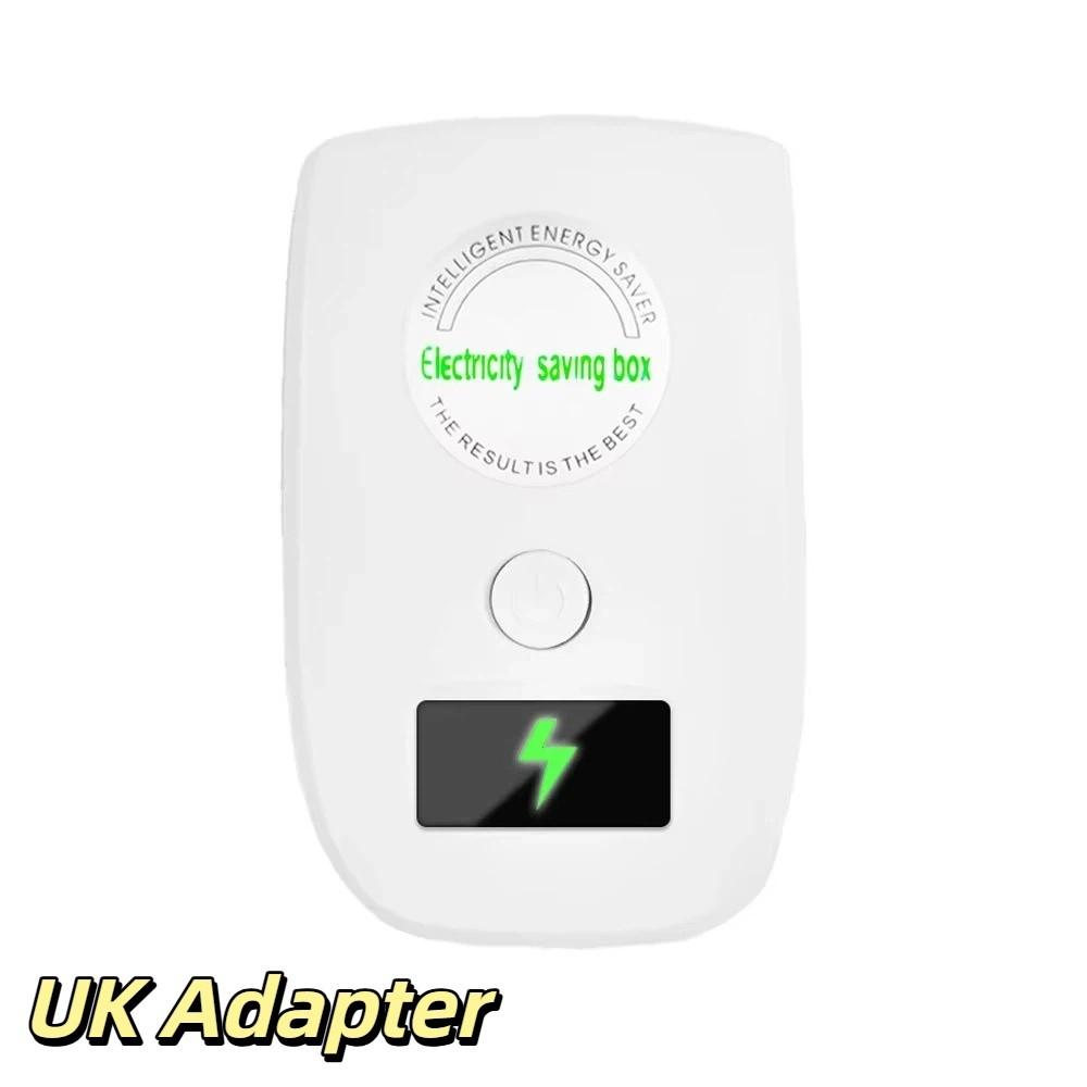 US/EU/UK Adapter Electricity Saving Box Stable Performance Energy-saving Appliance Household Use
