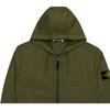 STONE ISLAND Толстовка на молнии темно-зеленая мужская Топы 741564251-V0058