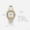 [Fieldwork] Женские часы с аналоговым кожаным ремешком, простые прямоугольные, бежевые, Sook GY080-2