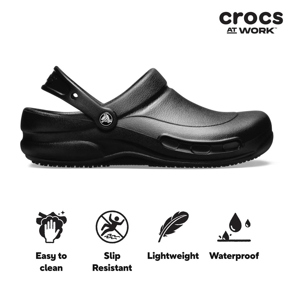 [Crocs] Сандалии Bistro 10075 Кроксы Черные 23,0 см