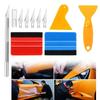 JnTech Car Wrapping Film Application Tool Kit Auto Carbon Sheet Car Film Cutting Sheet