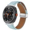 Кожаный ремешок для Samsung Galaxy Watch 8 44мм 40мм 8 Classic 46мм Аксессуар для умных часов Galaxy Ultra 47мм 2025 Магнитный ремешок