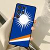 Чехол-футляр с флагом Маршалловых островов для Samsung Galaxy S25 S24 S23 S22 S21 S20 Ultra S9 S10 Plus S21 FE S25 FE Задняя крышка