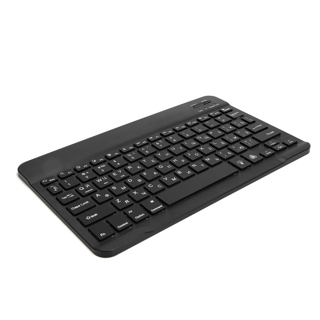 Беспроводная клавиатура 10 дюймов с RGB-подсветкой, колпачки клавиш для телефона, планшета