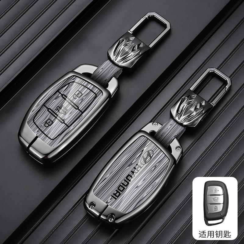 Car Key Shell Fob Key Cover Case Holder For Hyundai Tucson IX35 I30 I20 Kona Coupe Veloster I40 Getz Interior Auto Accessories mn1