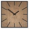 Exact wooden wall clock, oak, 40cm
