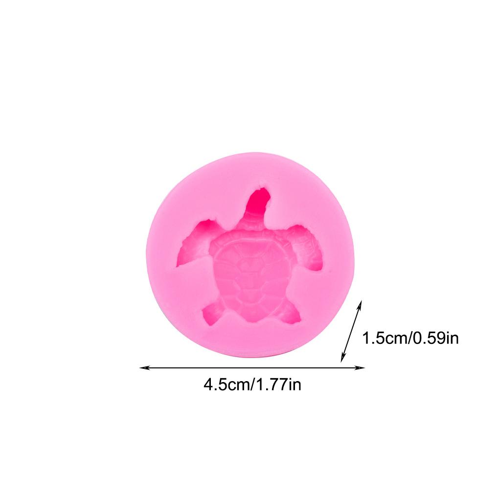 Черепаха силиконовая форма бытовая литейная форма DIY желе помадка формы для выпечки инструменты для декорирования товары для творчества формы из эпоксидной смолы