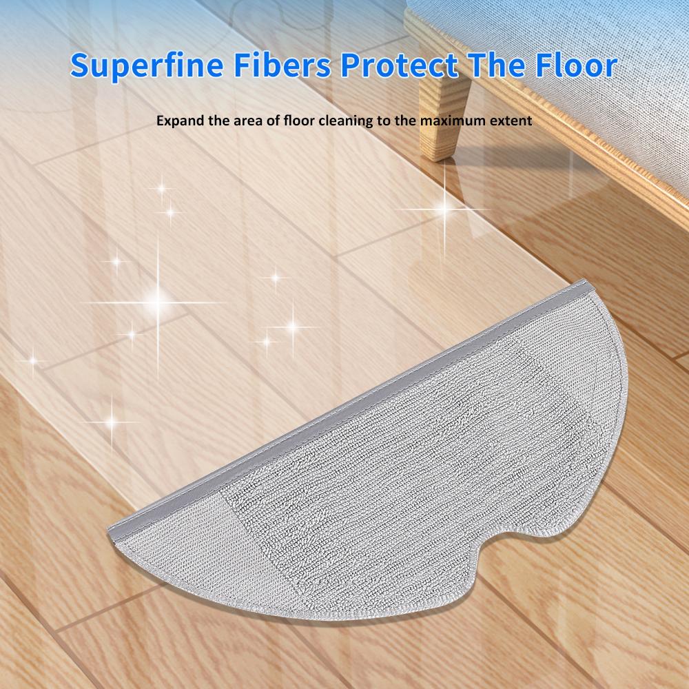 Washable Mop Cloth For Xiaomi Mop MIJIA 1C 2C 1T STYTJ01ZHM STYTJ02ZHM Robot Vacuum For Dreame F9 D9 Wipes Rags Parts
