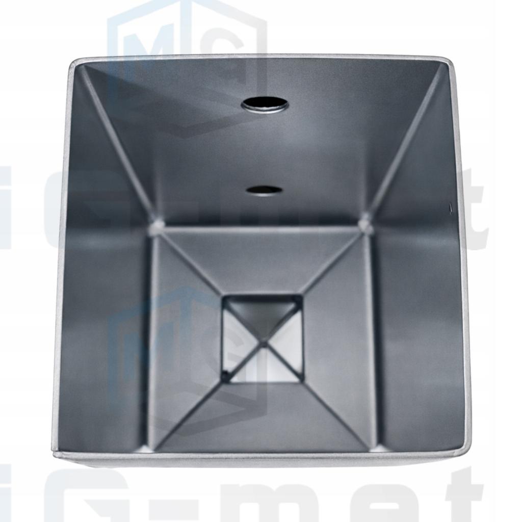 4X Pole Base Hitch Anchor 70X70X750Mm Beam Support 7X7Cm