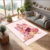 Soft Crystal Velvet Floor Rug,Sabrina Carpenter Anti Slip Decorative Carpet, Plush Area Mat For Indoor Home Decoration