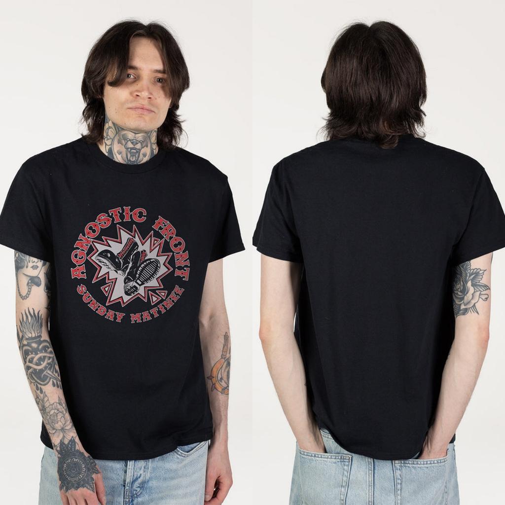 Fit Summer Agnostic Front Graphic Cotton Tshirt Unisex Summer Short Sleeve Fashion Brand Tee Luxury Casual Vintage Tee