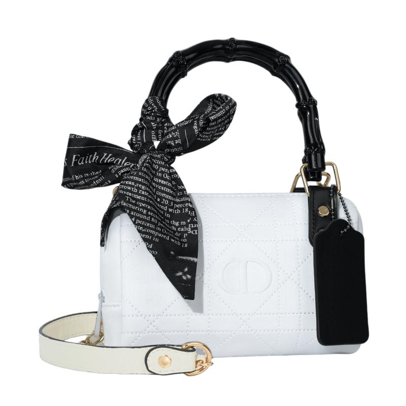 Dior [Индивидуальная косметичка] Чернила Бамбук Нишевая Изысканная Модная Высококачественная Ретро Универсальная Классическая Для хранения Портативная Полиэфирное волокно