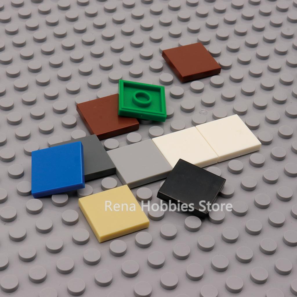 200 шт. 3068 ПЛОСКАЯ ПЛИТКА 2x2 Керамическая Плитка Кирпичики DIY MOC Город Строительные Блоки Фигурка Образовательные Творческие Игрушки