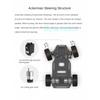 Робототехнический автомобиль 4WD с нагрузкой 5 кг, металлический Ackerman RC-шасси с двойным энкодерным мотором, сервопривод рулевого управления переднего колеса, программируемый робот, DIY-комплект
