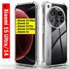 Прозрачный чехол для Xiaomi 17 Ultra 15 15T Pro 14T 14 13 Чехол Ультратонкий Прозрачный Мягкий Противоударный Чехол для Xiaomi Redmi 14C Capa
