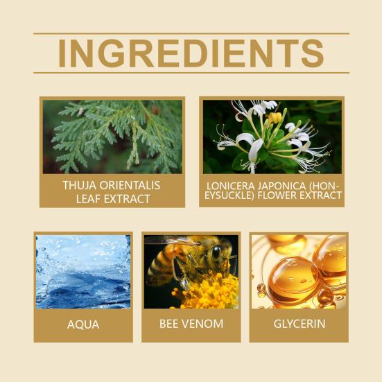 60G Bee Venom Repair Cream Natural Moisturizing Men Women Skin Care Moisturizer Professional Full Body Skin Healing Treatment Cream