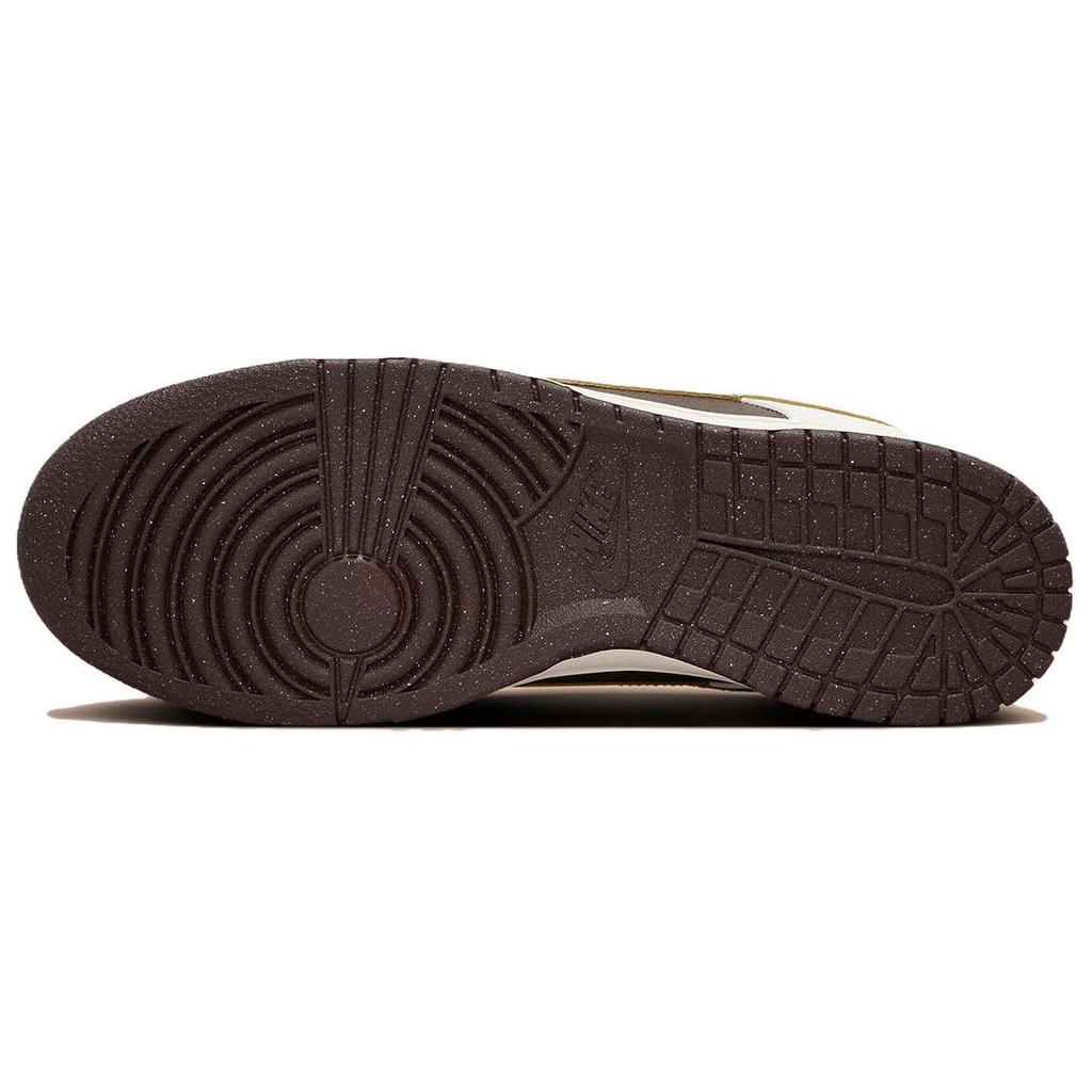 Nike Dunk Low Next Nature Summit Белые коричневые кеды унисекс в стиле барокко Phantom Khaki HF4292-100