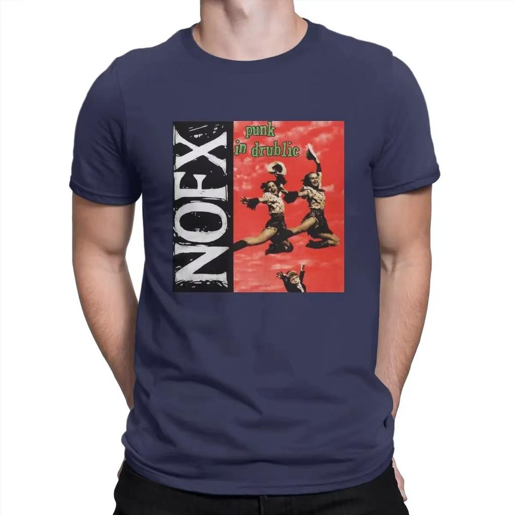 Новая футболка NOFX с принтом, смешная, хлопковая, с коротким рукавом, футболка музыкальной группы, с круглым вырезом, одежда, легкая и дышащая для прохладных летних нарядов