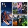 Чехол для телефона для Xiaomi Redmi Note 14 13 12 Pro Plus 5G 9S 9 10 11 4G 14C 13C 12C 10C 9C 9A Мягкая крышка Пейзаж с горными вершинами