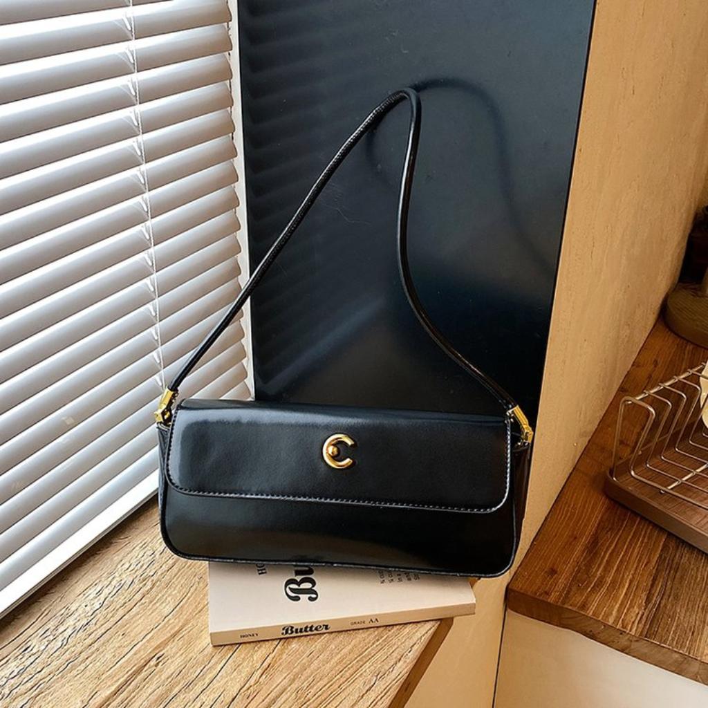 Xeie Thuk Shoulder Crossbody Bag Women PU Minimalist Daily Commute