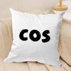 C-COS C-Collection Чехол-подушка Мягкая Плюшевая Ткань Двусторонний Печатный Чехол на Подушку Дивана для Всех Сезонов Домашний Декор Подарок