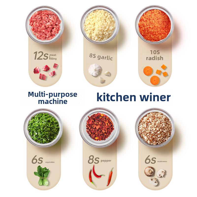 Электрическая цельная чесночница и измельчитель RSD