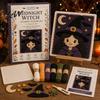 Festive Desktop Ornament Making Halloween Fabric Weaving Kit, Spooky Pumpkin Ghost Witch Skull DIY Parent Child Interactive Activity Craft Handmade No