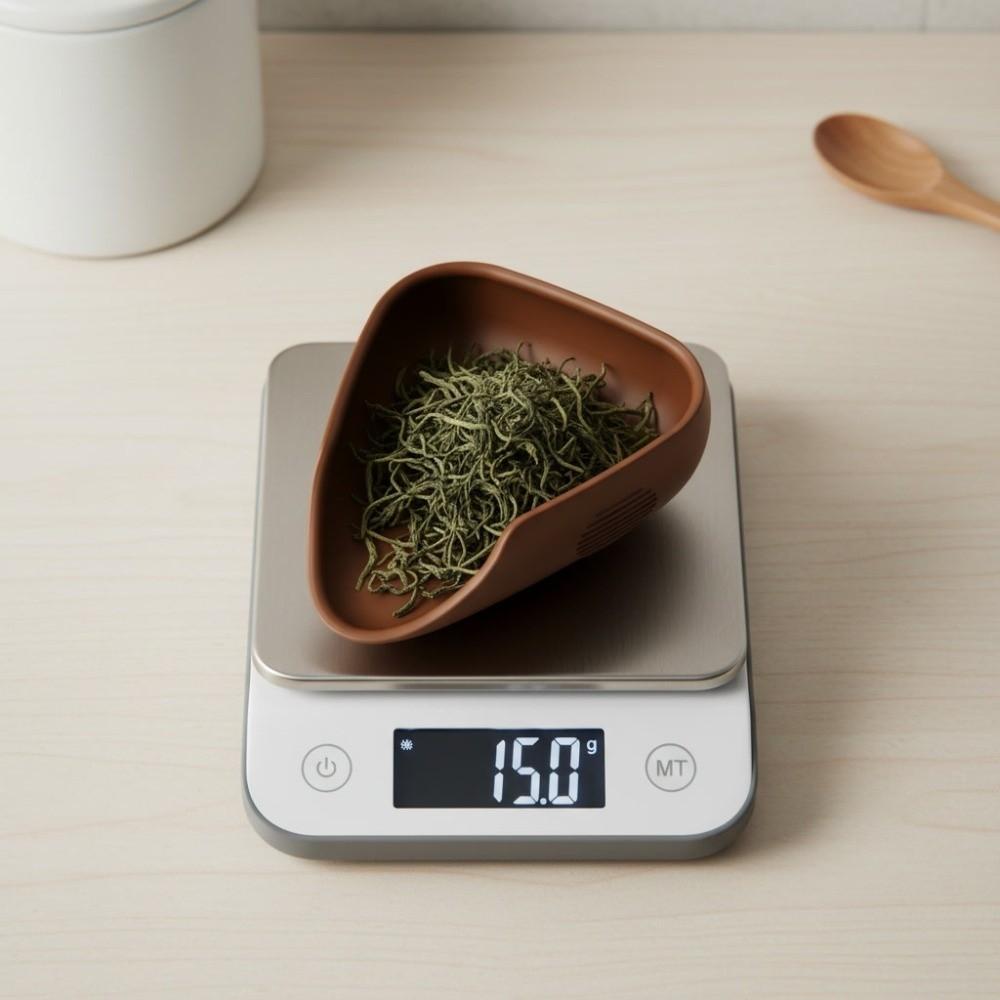 2PCS Silicone Coffee Bean Weighing Dish Non-slip Coffee Bean Measuring Cup Cafe