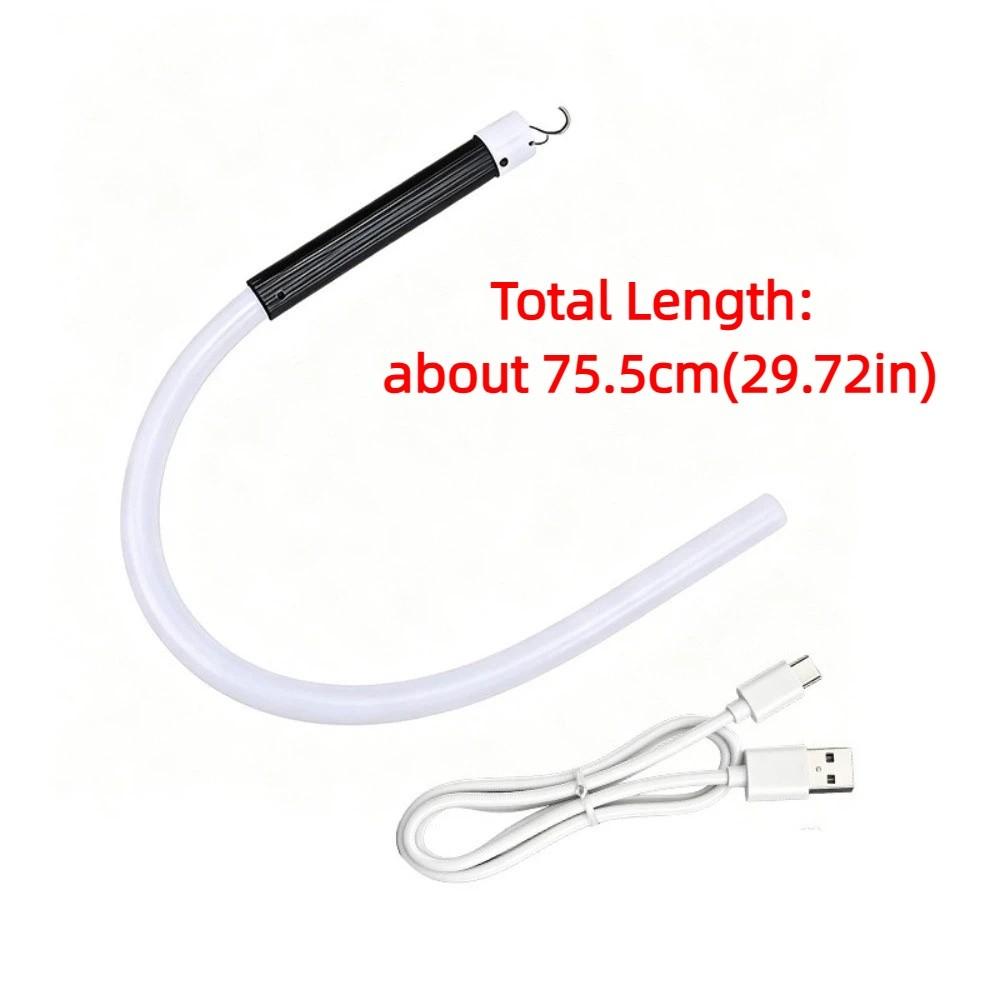 Colorful LED Flashlight Stick 3 Brightness Modes LED Work Lights Bendable LED Light Bar Home