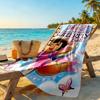 Dora Explorer Personalized Name Beach Towel Super Soft & Absorbent Ideal for Travel Outdoor Swim Pool Yoga Surf Camping Hiking Gym Gift Holiday
