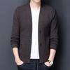 Spring and Autumn Fashion Knit Coat Four Buttons Men Korean Version Cardigan Sweater To Wear All The Top Coat Fashion