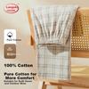 100% Cotton Sleep Pants Classic Casual Loose Breathable Pajama Bottoms for Spring and Summer