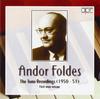 CD ANDOR FOLDES - The 1950  APR5580 Non Japan Classical Used