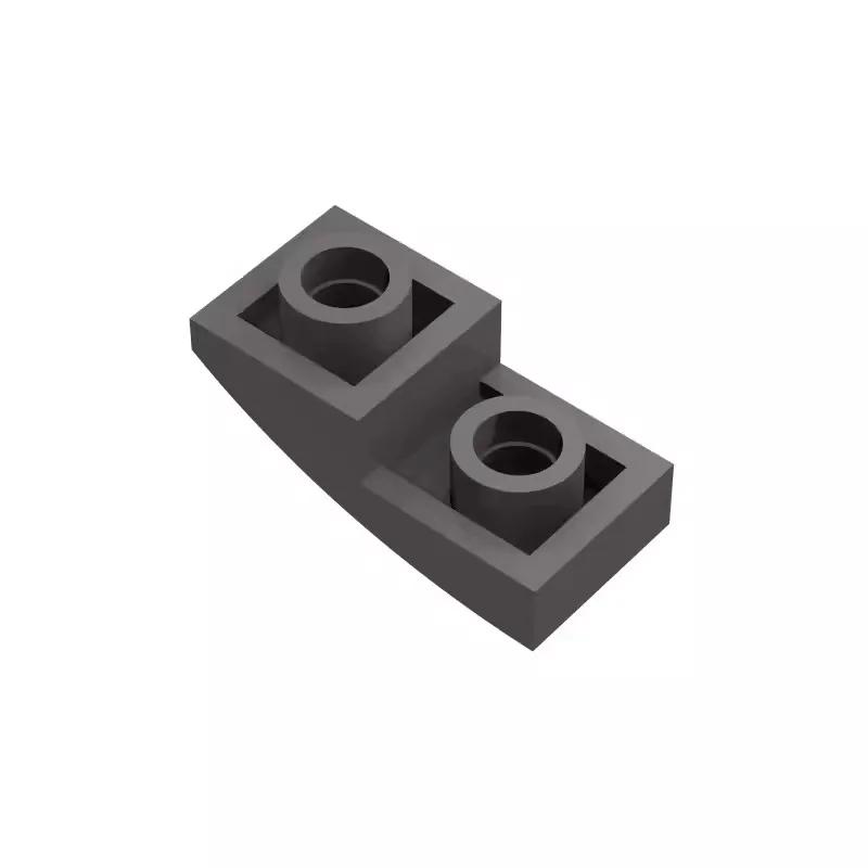 20 шт. Детали для сборки MOC 24201 Скат изогнутый 2 x 1 Перевернутый Строительные блоки DIY Модель Образовательная Высокотехнологичная Запасная Мозговая игрушка