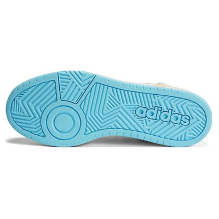 adidas Кроссовки Hoops 3.0 Mid 'Бежевый Синий' HP9946