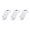 Nike Унисекс спортивные носки на щиколотку для молодежи, упаковка из 3 пар