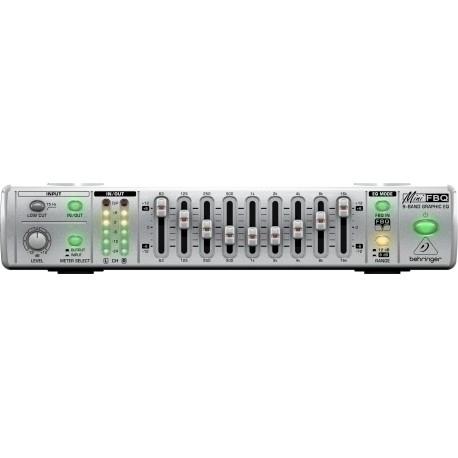 Behringer fbq800 v2 - графический эквалайзер