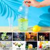 500ml Plastic Cocktail Shaker Home Milk Tea Drink Wine Mixer Shake Bottle with Bar Bartender Barware Kettle Tool Set for Party