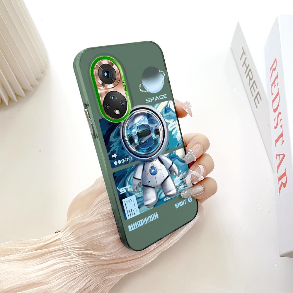 Раскрашенный узор, разноцветный, серебристый, двусторонний твердый корпус, противоударный противоударный чехол для телефона для Huawei Honor Infinix Tecno iPhone