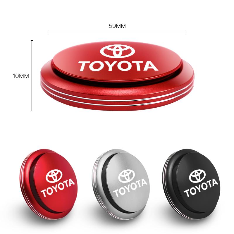 Automotive Air Freshener Essential Oil Diffuser Accessories for Toyota TRD GR Corolla Camry Chr Rav4 Yaris Hilux Prius Avensis