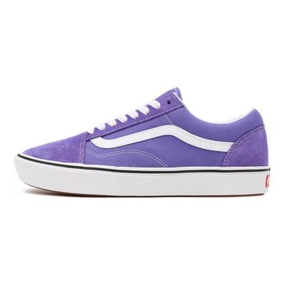 Old Skool Basics Comfycush Повседневные низкие кеды для скейтбординга Унисекс Кроссовки Фиолетовый Белый VN0A5DYCB1P