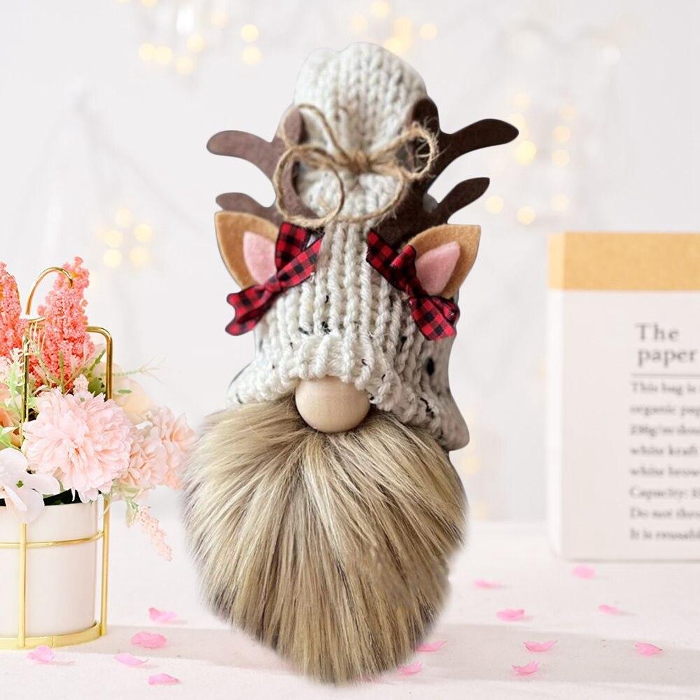 Кукла Рудольф ручной работы шведские рождественские гномы Tomte украшения