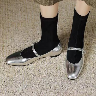 Модные балетки Женские ботильоны Дизайнерская роскошная обувь Зимние уютные Модные женские ботинки 2025 Новые Элегантные ботинки челси для платья De Mujer