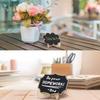 10pcs Easel Stand Message Board Memo Props Table Place Card Mini Chalkboard Signs  Wedding Party
