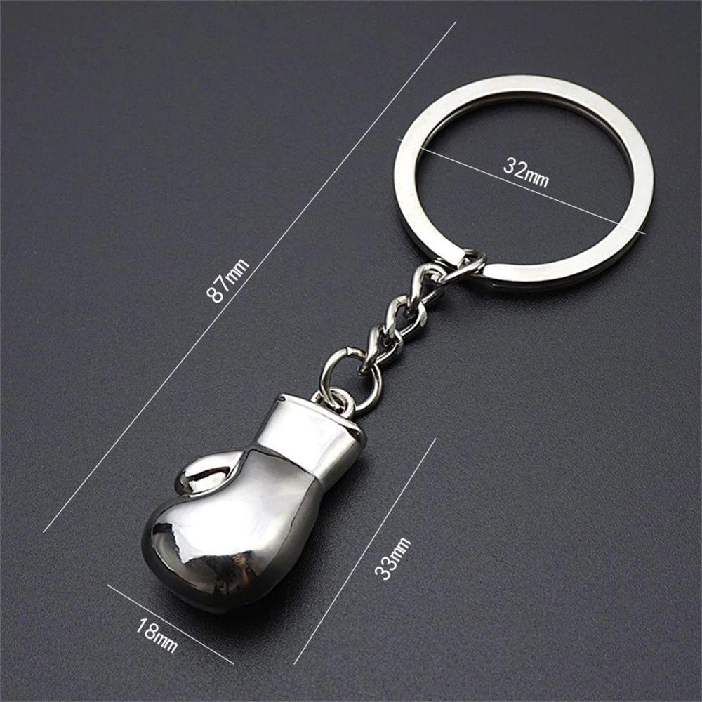 Fighting Interior Accessories Keys Holder Bag Pendants Boxing Gloves Keychains Gift Souvenir