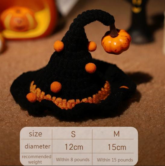 Funny Halloween Cat Scarves and Pet Clothes Cute Plush Toys Cat Accessories Cat Hats Dog Bibs Cute Collars